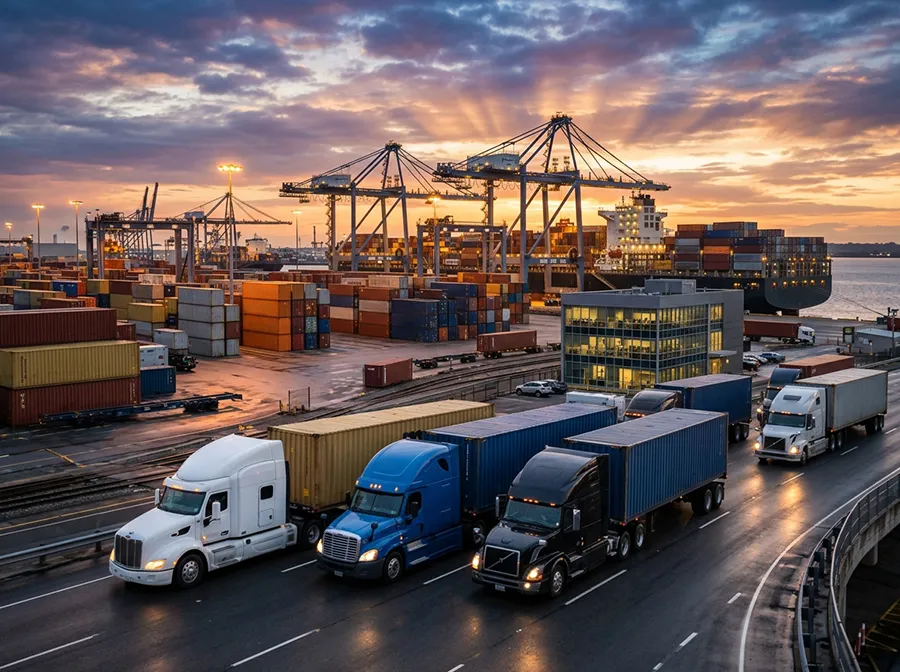 Alzaybiq General Trading — Multimodal Logistics & Fleet Distribution
